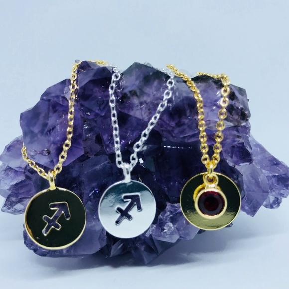 Astrology Necklaces- Sagittarius Zodiac  Fire Sign - Picture 1 of 2